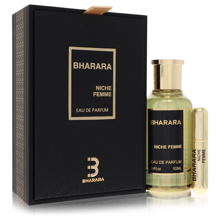 Bharara Niche Femme by Bharara Beauty Eau De Parfum Spray + Refillable Travel Spray 3.4 oz Bharara Niche Femme by Bharara Beauty Eau De Parfum Spray + Refillable Travel Spray 3.4 oz